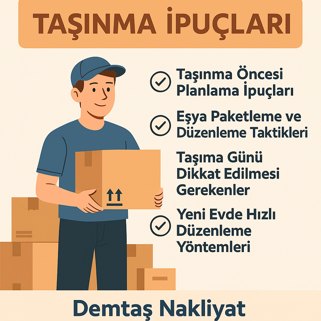 Taşınma ipuçları